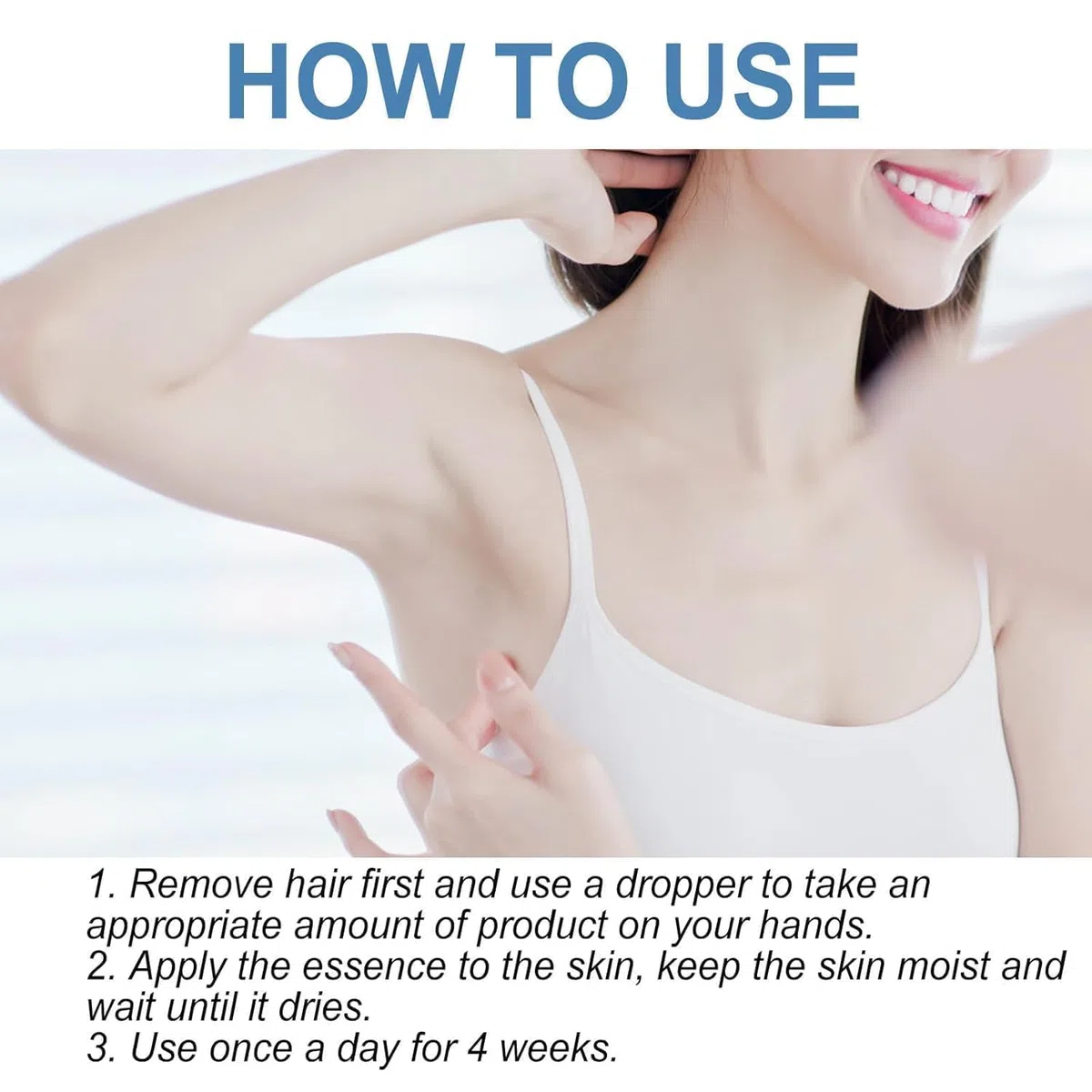Sérum d'épilation du Visage SOPK, Doux et Non Irritant, inhibiteur de sérum d'épilation du Visage, sérum Anti-pilosité faciale, réduisant la Pousse des Poils