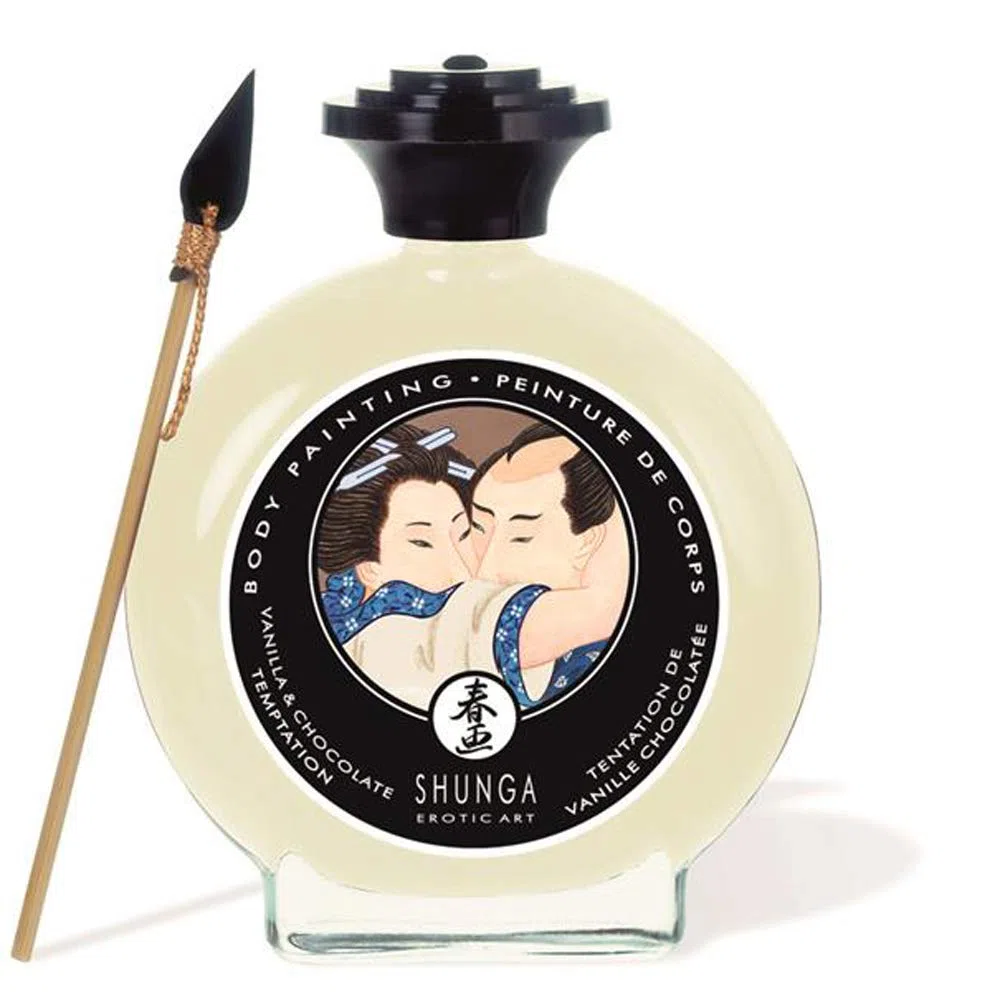 Shunga Peinture pour le Corps Chocolat Blanc Vanille 100 ml